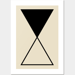 Paragon Hourglass Symbol Posters and Art